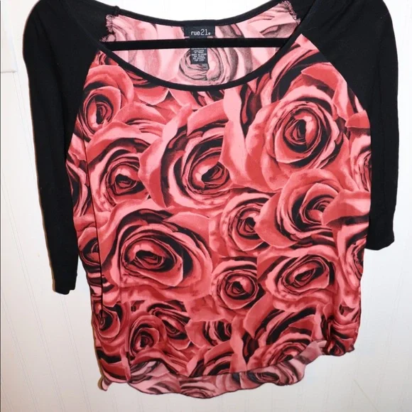 rue 21 pink shirt